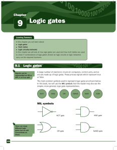 GEG 115 Note on Logic gates-1