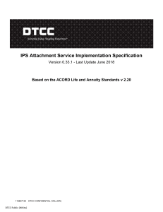DTCC Attachment Implementation Guide