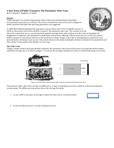 Pneumatic Tube Train: Physics & Safety