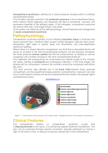 Compartment syndrome