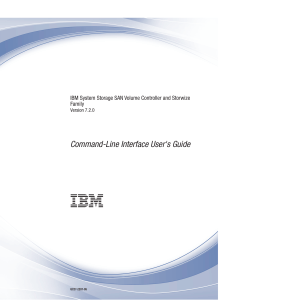 IBM Storwize V7000 CLI Guide 7