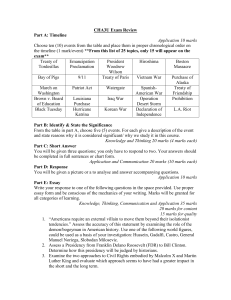 cha3u exam review