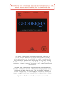 APReis 2007 Assessing the geochemical inherent quality of natural soils in the Douro river