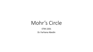 Mohr’s Circle (1)