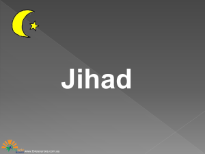 Islam and  Jihad