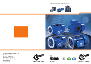 NORD M7000 MOTORS AND BRAKEMOTORS