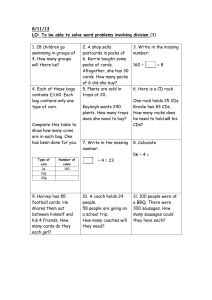 division word problems