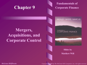Corpfin9-mergers,acquisition