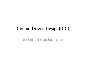 DDD Lei Bao and Zhaochuan Shen