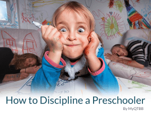 How to Discipline a Preschooler