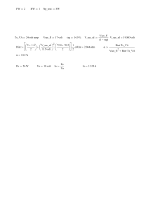 Power Supply Circuit Calculations