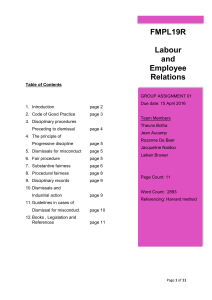 FMPL19R Labour and Employee Relations