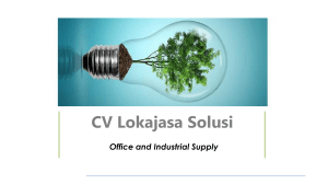 Company Profile CV Lokajasa Solusi v1.0