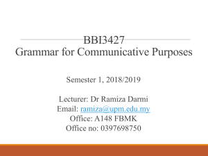 BBI3427 Lecture 1
