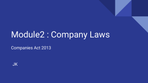 Emailing MII-Company law 