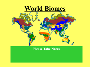 Biome presentation
