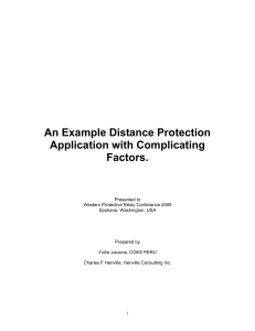 690 Distance Protection Application