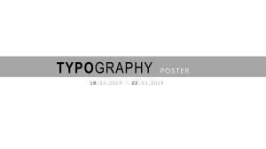 TYPOGRAPHY POSTER