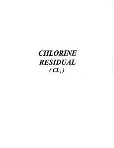 ChlorineResidual