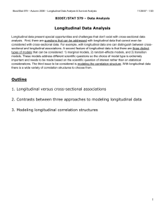 BIOST:STAT 579 –  Longitudinal Data Analysis very useful recap using Potthoff and Roy growth data