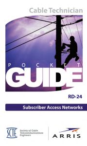 Cable Technician Pocket Guide RD-24