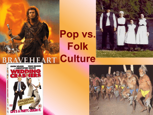 Pop vs Folk Culture (1)