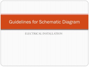 Guidelines for Schematic Diagram