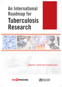 WHO An International Roadmap for Tuberculosis Research