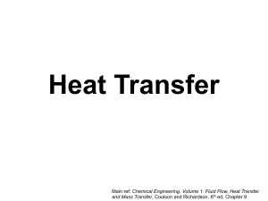 PART II Heat Transfer and Material Balances WITH SOLUTIONS (ZETTERLUND)