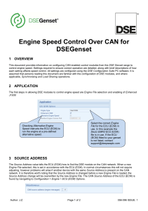 056-096 Engine Speed Control