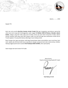 Surat Permohonan Sponsorship Utk Pitoy