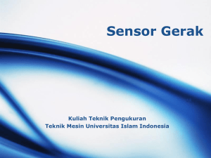 sensor gerak