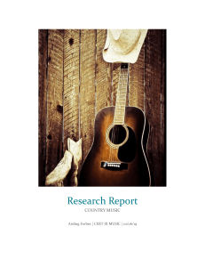 Country Music Report