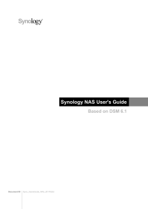 Synology NAS User Guide