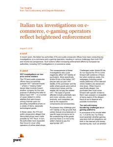 pwc-tcdr-italy-tax-investigations