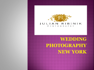 Best Wedding Photographer NYC