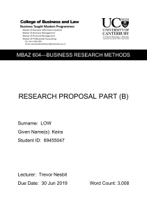 keiralow-69455047-19t2 mbaz604-research proposal part B