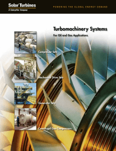 Turbomachinery Systems for Oil and Gas Applications