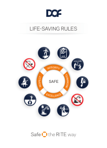 DOF Life Saving Rules WEB