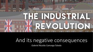 Negative consequences of the Industrial Revolution