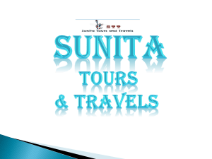 Sunita Tours and Travels Presentation new & profile