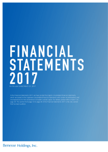 Berlitz Financial Statements 2017