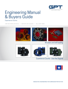 Link-Seal Engineering Manual & Buyers Guide