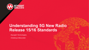 Understanding 5G New Radio Release 15-16 Standards