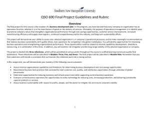 QSO 690 Final Project Guidelines and Rubric
