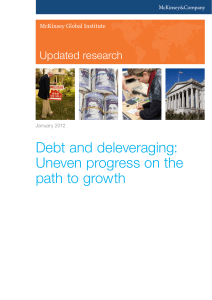 McKinsey - Debt and deleveraging