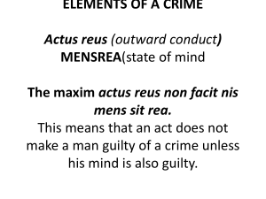 Meaning of the maxim actus reus non (2)