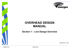 Overhead Design Manual