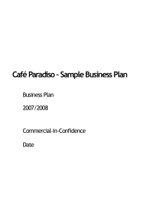 cafeparadisosamplebusinessplan