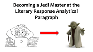 How To Analytical Paragraphs 